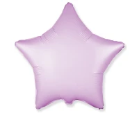 Balon foliowy 18" FX - Gwiazda (satynowy pastel liliowy), niepakowany
