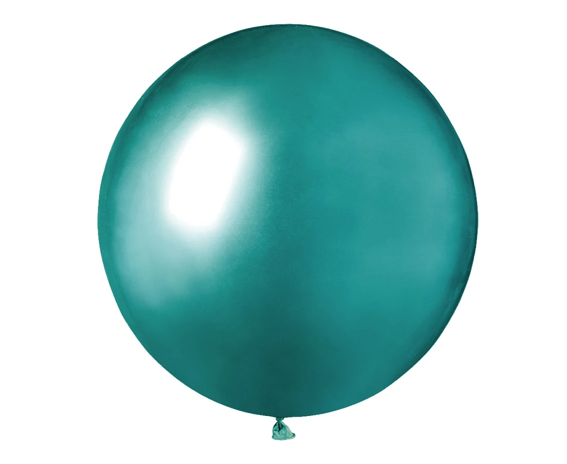 Balony Gemar 19", shiny zielone, 25szt.