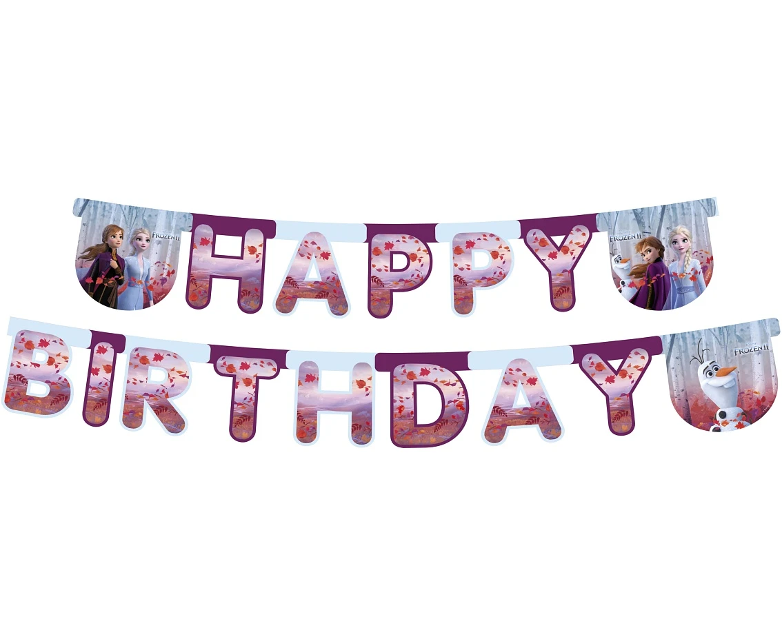 Banner Frozen 2, Happu Birthday, 230 cm KK