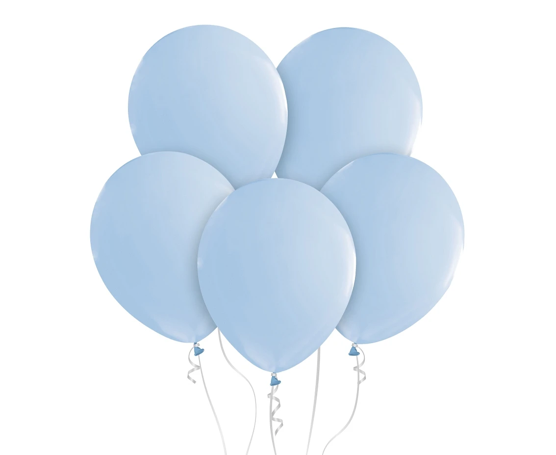 Balony B&C 12", macaron niebieskie, 10szt.
