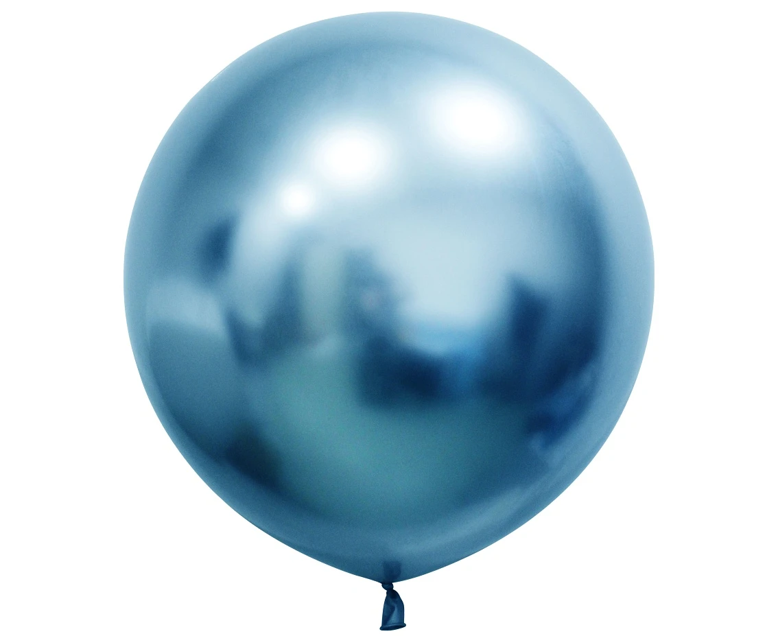 Balony B&C 24", platyna jasnoniebieskie, 2szt.