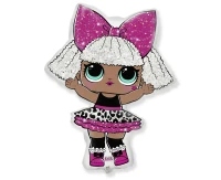 Balon foliowy 14"  FX - LOL: Diva, niepakowany