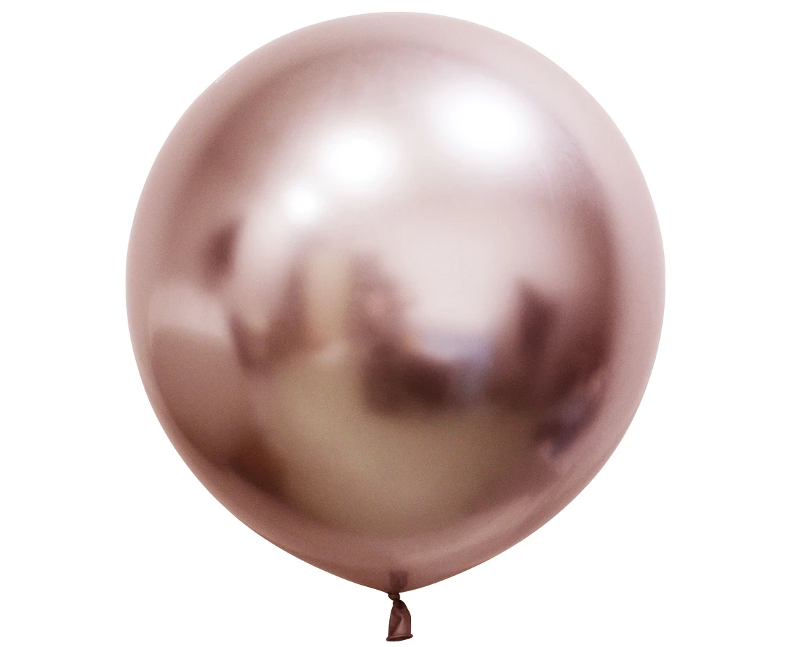 Balony B&C 24", platyna różowo-złote, 2szt.