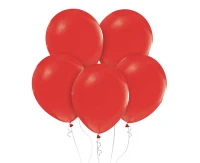 Balony B&C 12", pastel czerwone, 10szt.