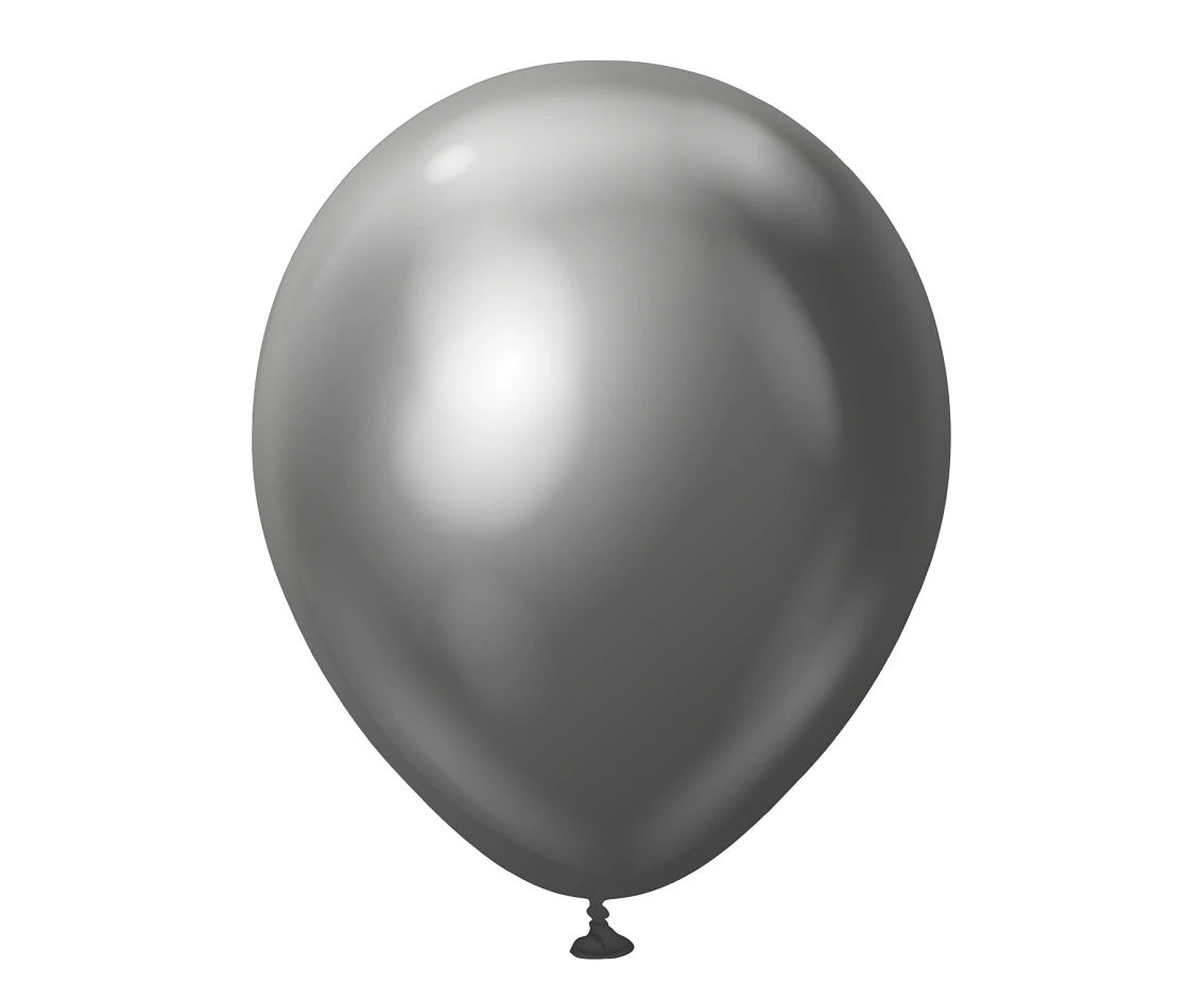 Balony B&C 18", platyna grafitowe, 5szt.