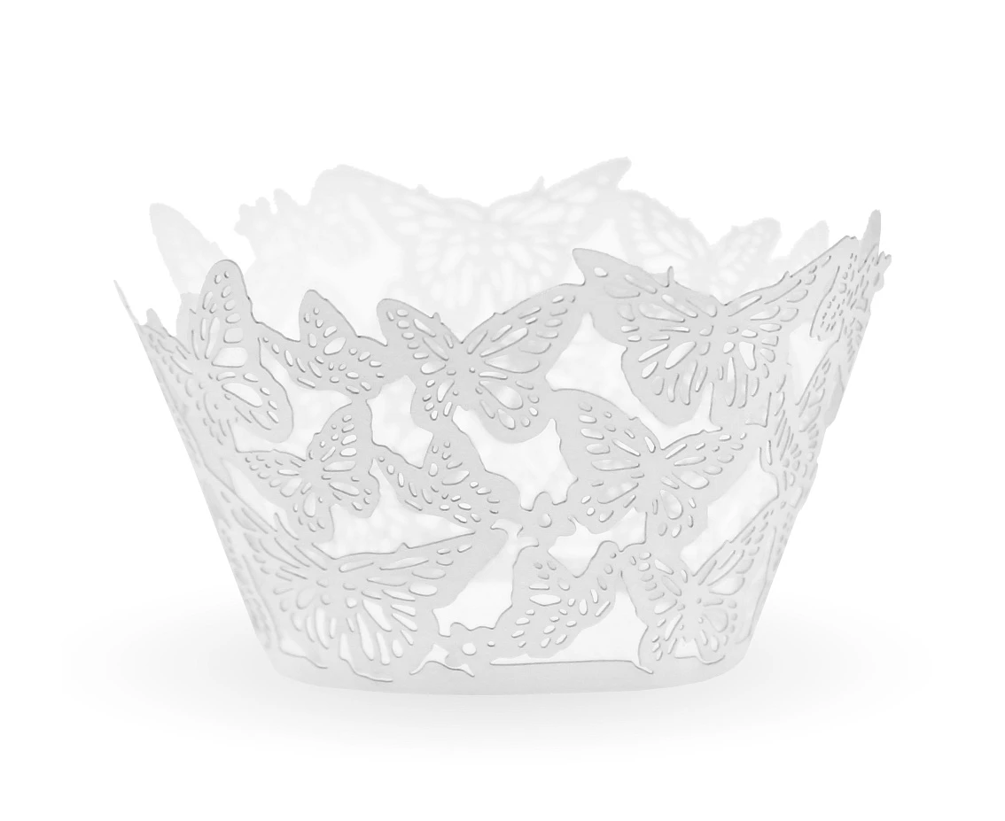 Papilotki do muffinek W&C Motylki, 6 szt.