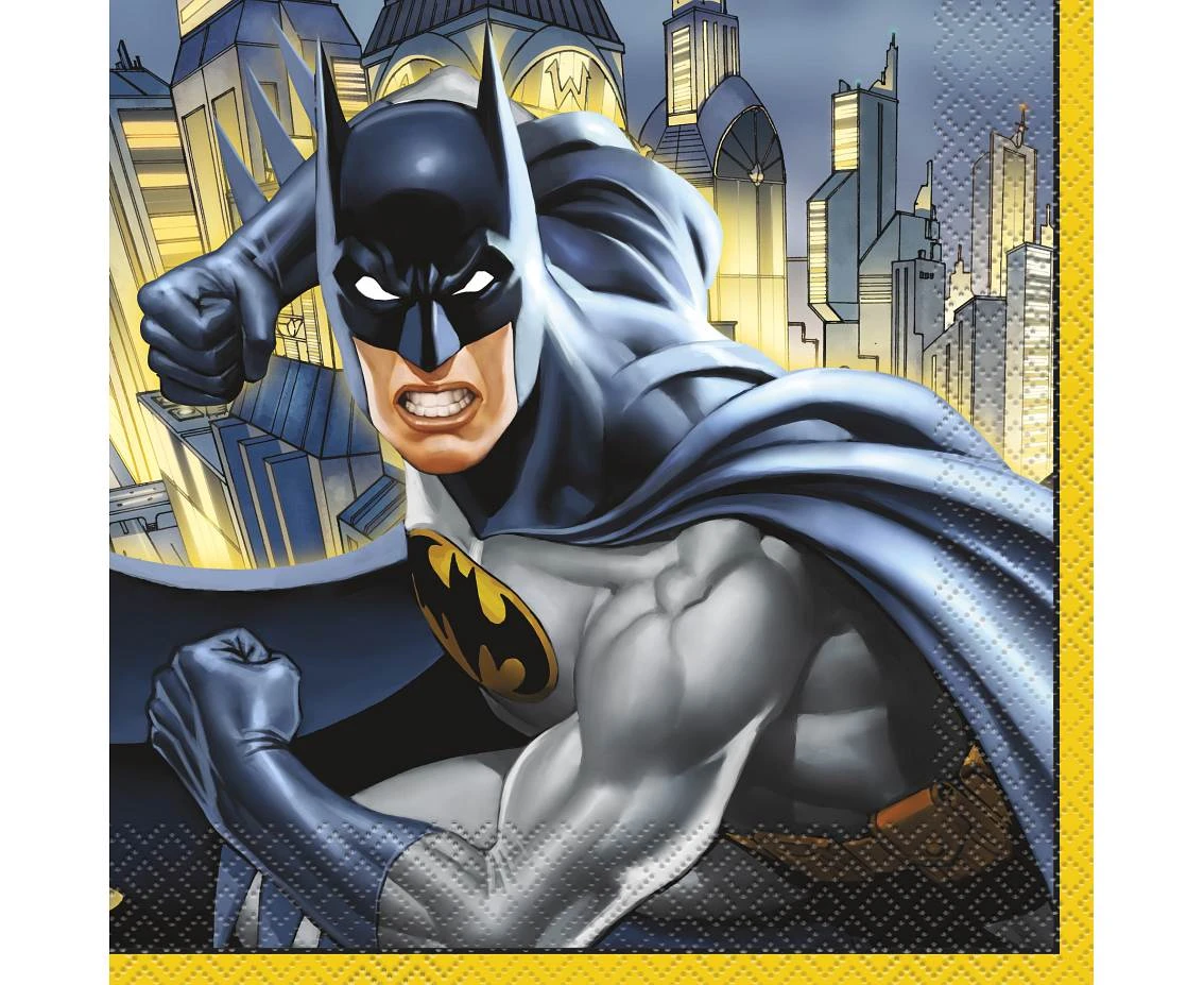 Serwetki papierowe Batman, 33x33 cm, 16 szt.0