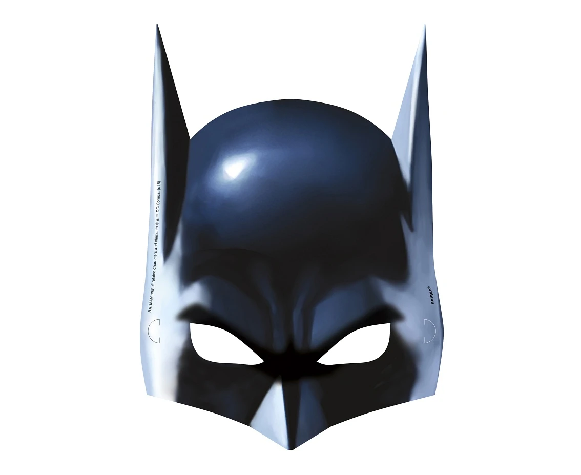 Maseczki papierowe Batman, 8 szt. KK
