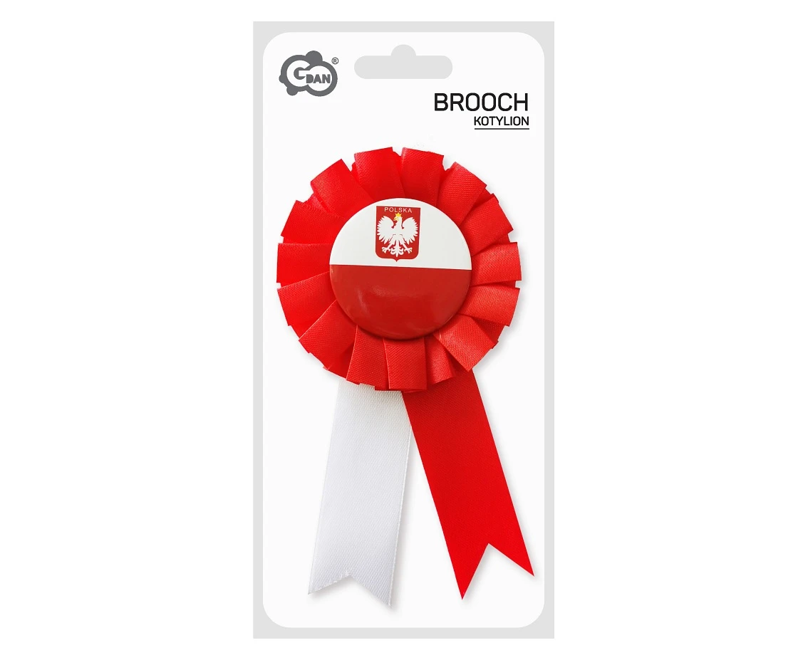 Kotylion narodowy Biało-Czerwoni