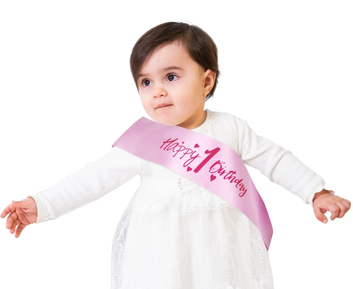 Szarfa Happy 1 Birthday KK
