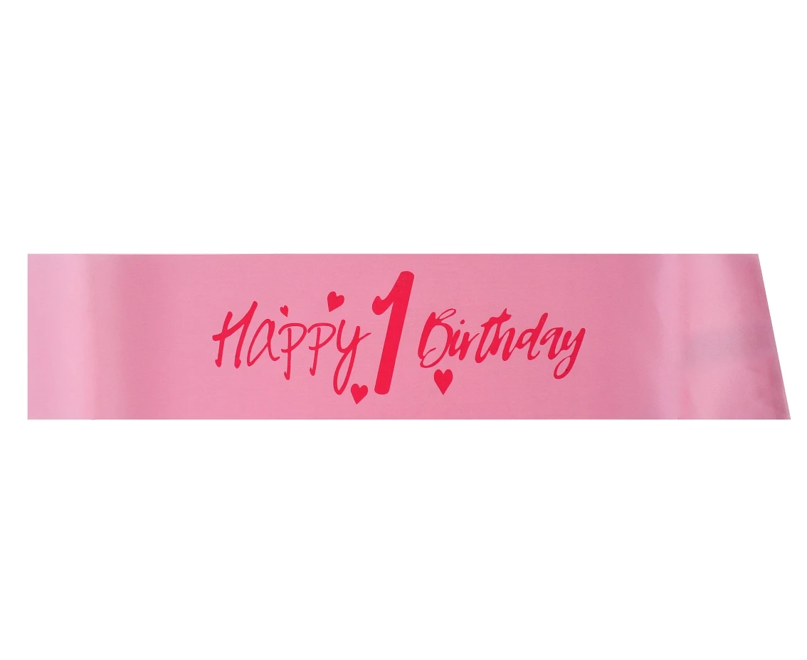 Szarfa Happy 1 Birthday KK