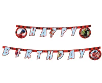 Banner Miraculous, Happy Birthday, 230 cm KK