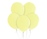 Balony B&C 18", macaron, waniliowe, 5szt.