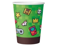 Kubeczki papierowe Game On, 250 ml, 6 szt.