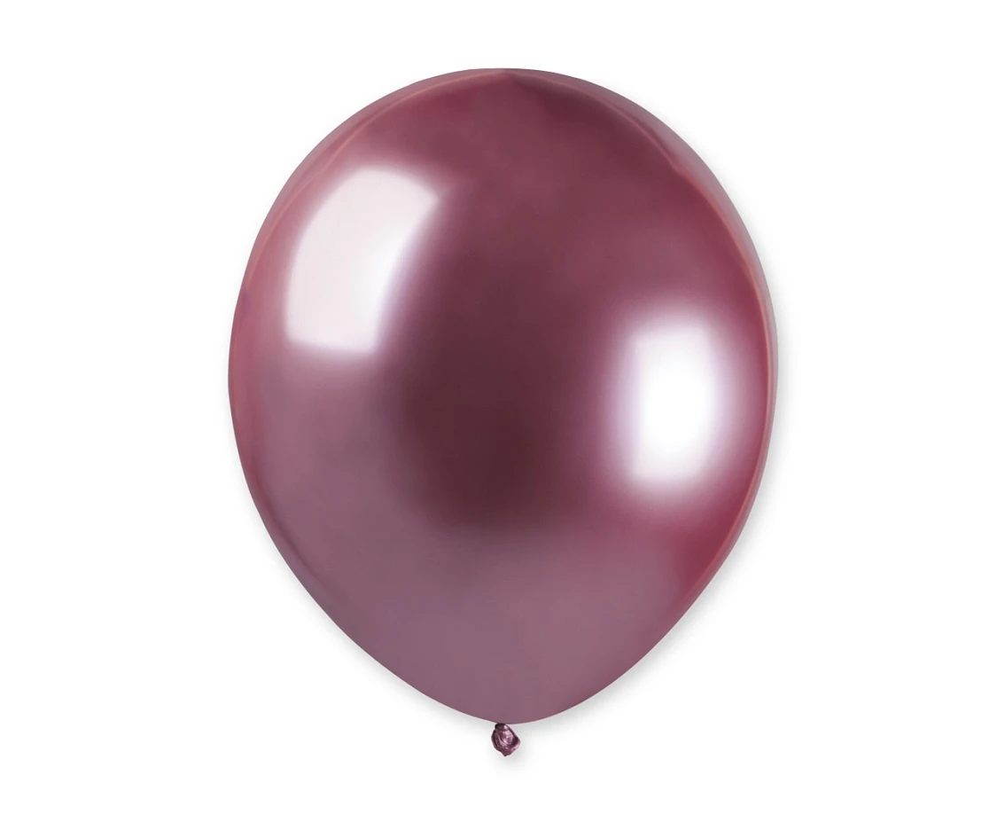 Balony Gemar 5", shiny różowe, 100szt.