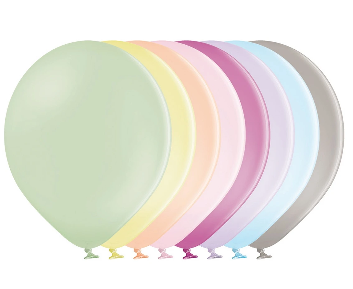 Balony 10,5" , B85-322, pastel macaron mix, 100szt.