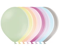 Balony 10,5" , B85-322, pastel macaron mix, 100szt.