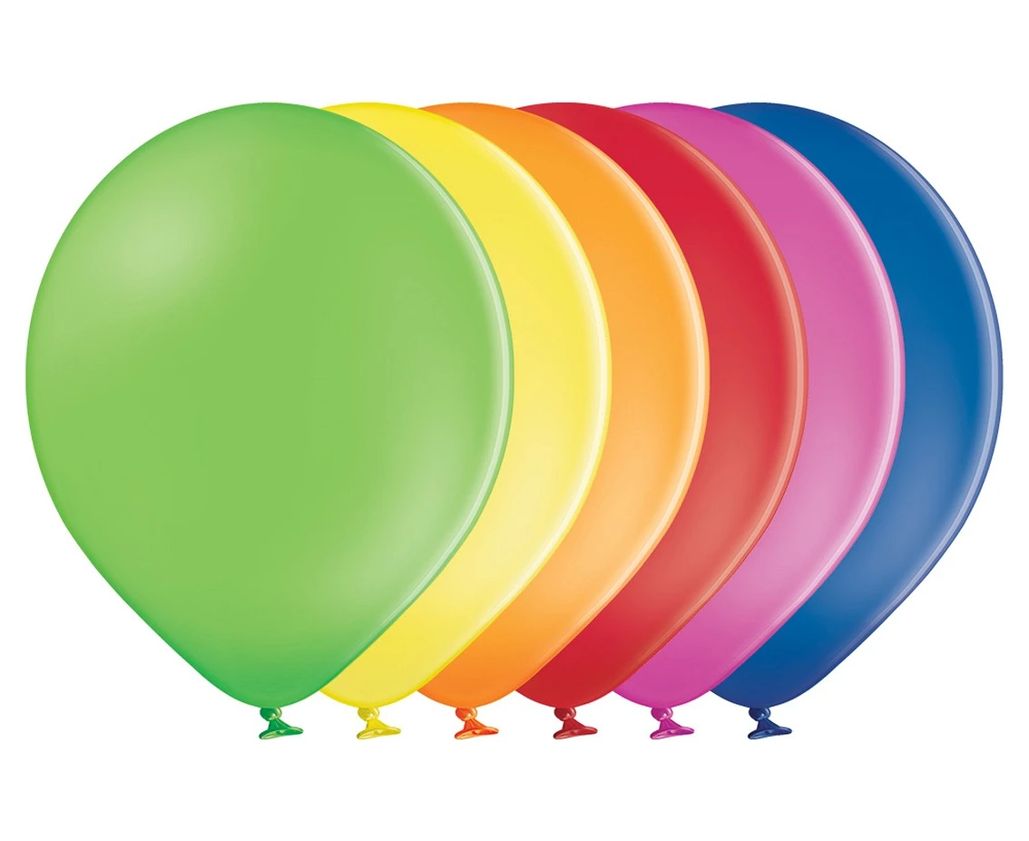 Balony Belbal 12", B105-300, (pastel mix) pastel mix, 100szt.