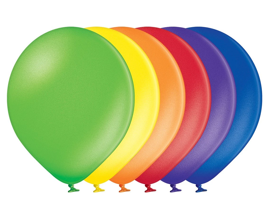 Balony Belbal 12", B105-301, (metallic mix) metalik mix, 100szt.