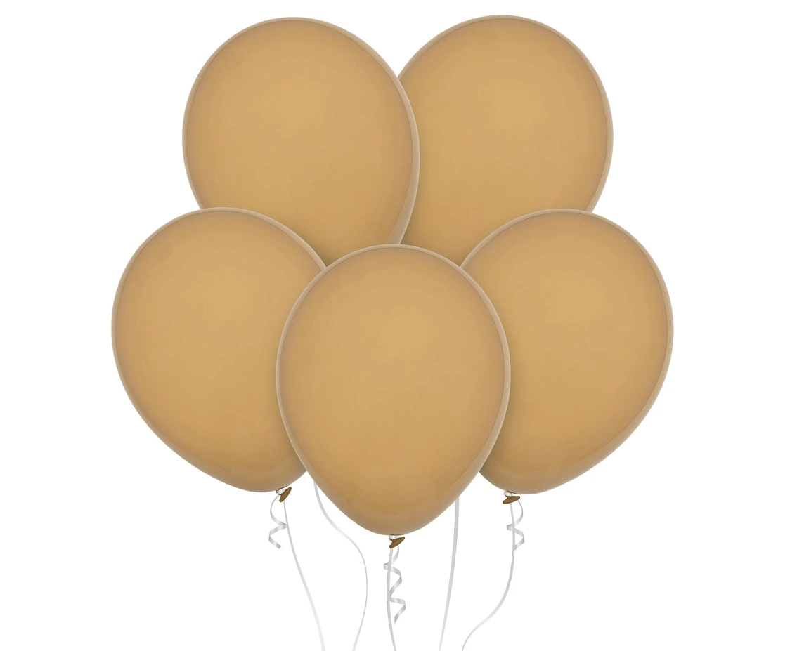 Balony B&C 12", pastel karmelowe, nowy kolor, 10szt.