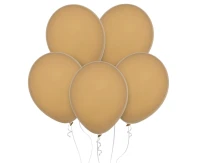 Balony B&C 12", pastel karmelowe, nowy kolor, 10szt.