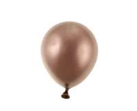 Balony B&C 5", platyna różowo-złote, 20szt.