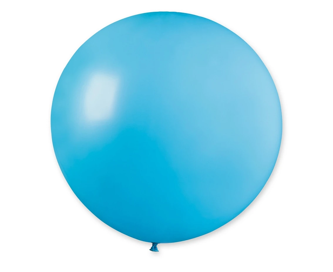 Balon G30 pastel kula 0.80m - błękitna 09 KK