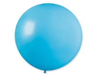 Balon G30 pastel kula 0.80m - błękitna 09 KK