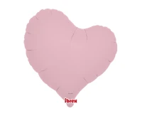 Balon Ibrex Hel, serce Sweet 14", Pastel Pink, 5 szt.