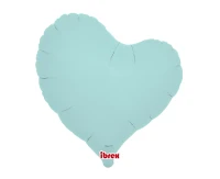 Balon Ibrex Hel, serce Sweet 14", Pastel Blue, 5 szt.