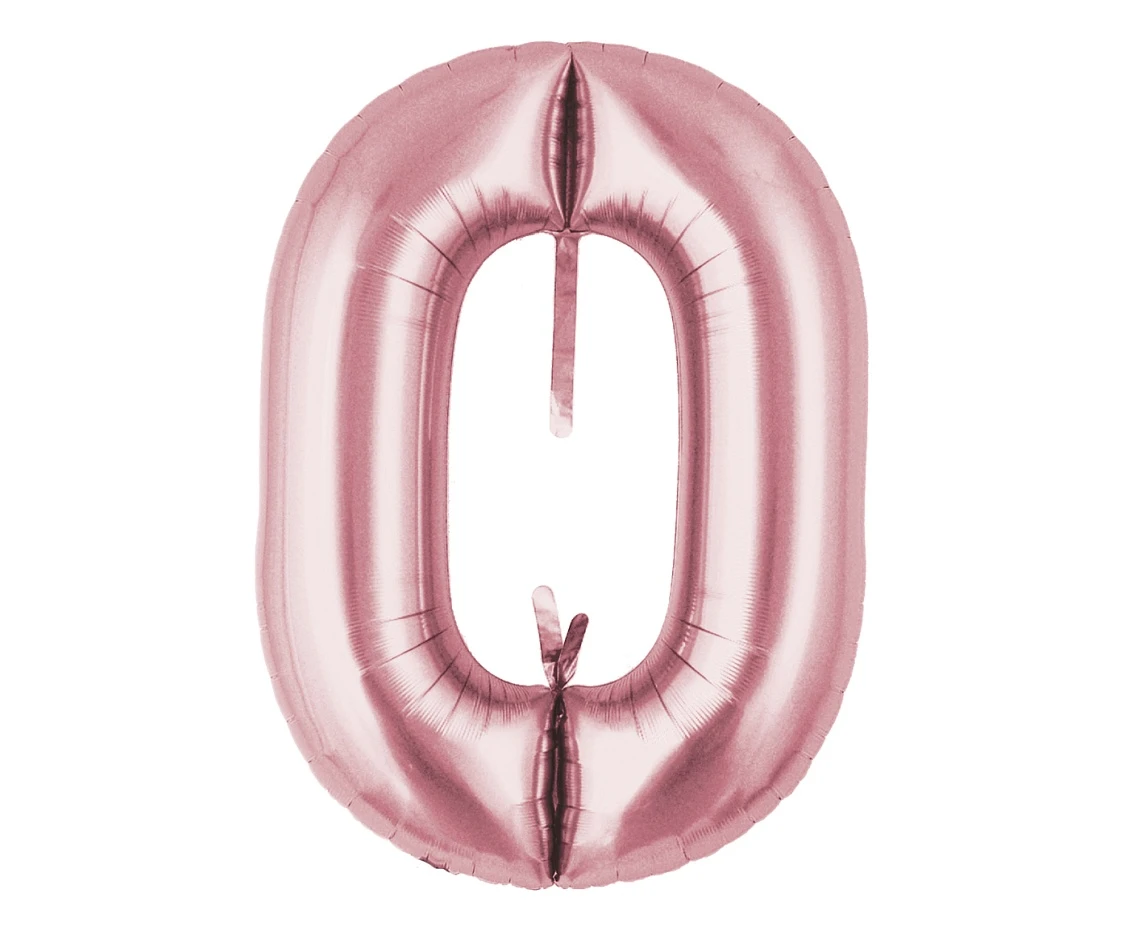 Balon Ibrex Chain Hel, ogniwo 29"x21", Metallic Light Pink, 5 szt. kk.