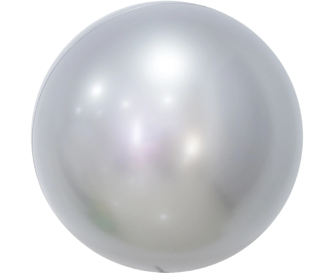 Balon Aqua - kryształowy, grafitowy, 18" KK