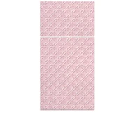 Etui (kieszonki) na sztućce, serwetki  wzorzyste Pocket Inspiration Modern (light pink) 40x40 cm/ 16 szt.