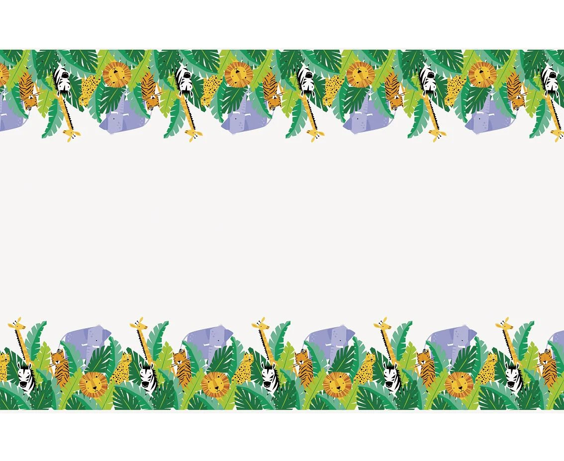 Obrus plastikowy Animal Safari, 137x213 cm