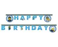 Banner Lego City - Happy birthday KK