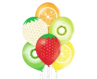 Balony Belbal 12", D11, owoce, 6szt.