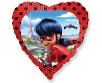 Balon foliowy 18" FX - Miraculous, pakowany KK