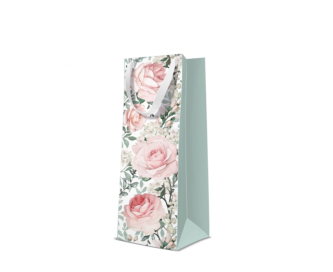 Torebka prezentowa Gorgeous Roses, 12x37x10 cm