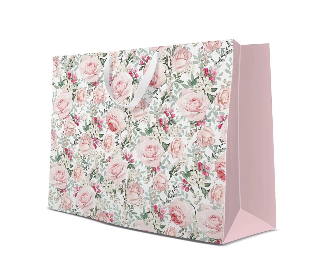 Torebka prezentowa Gorgeous Roses, 54x44x16 cm