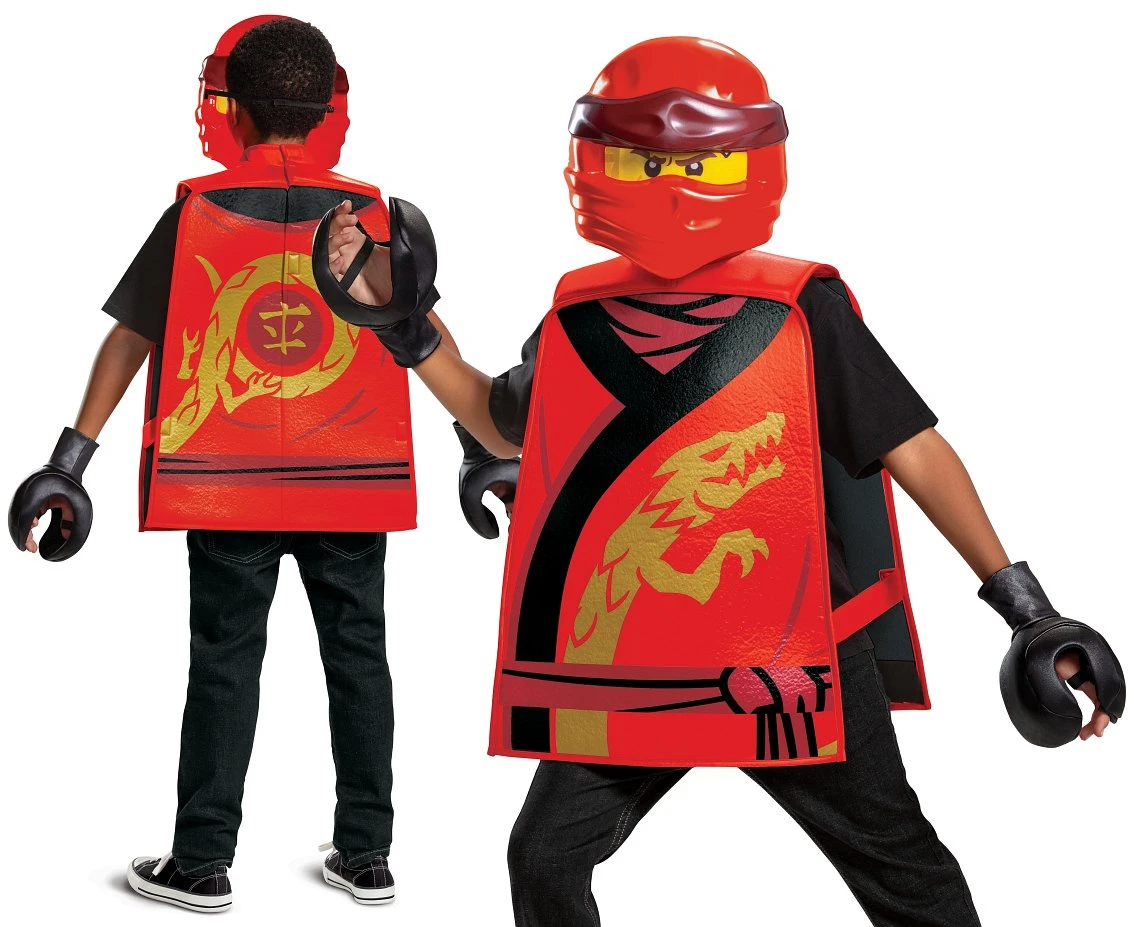 Strój Kai Legacy Basic - Lego Ninjago (licencja), rozm. un. / dziecięcy