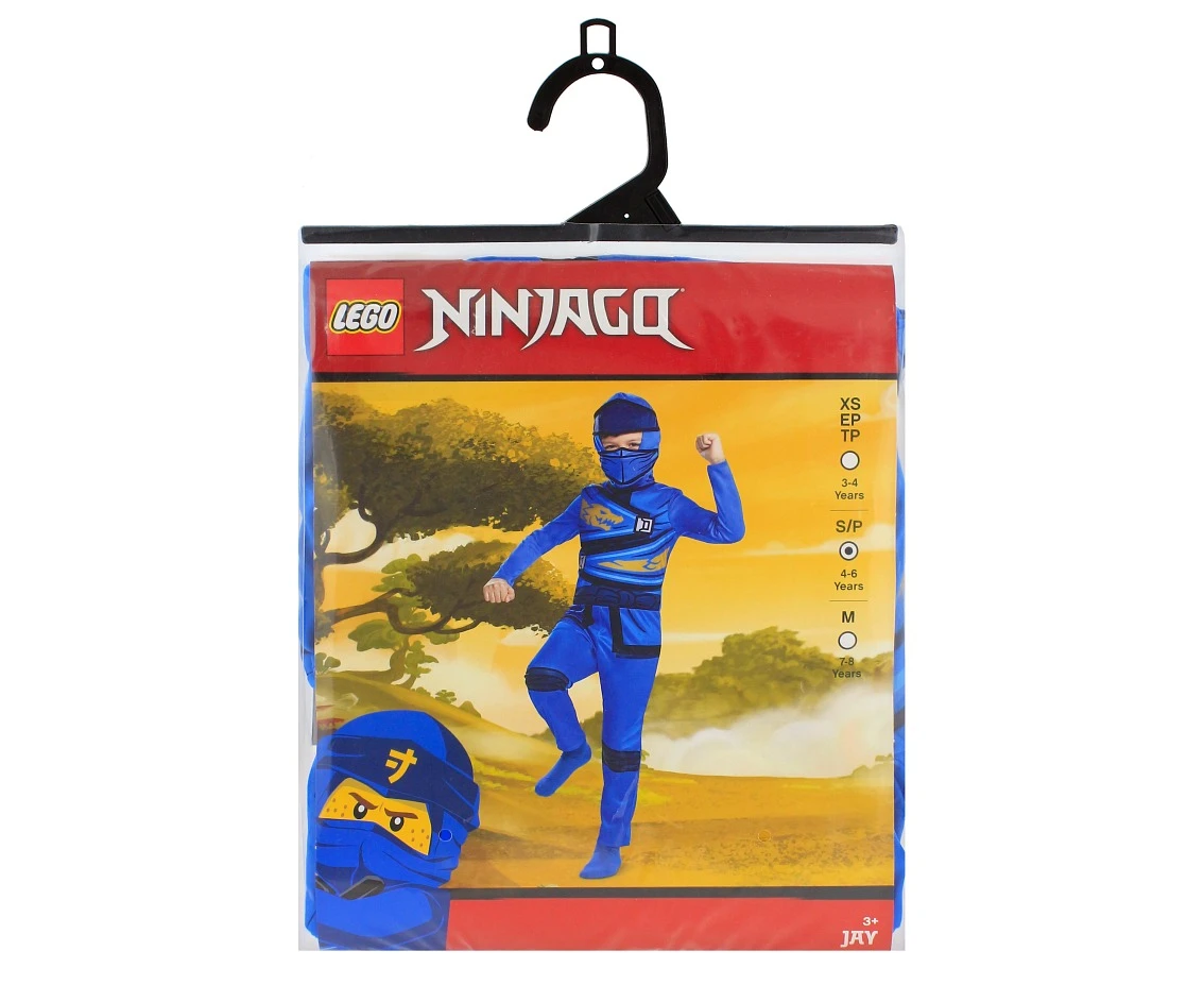 Strój Jay Fancy - Lego Ninjago (licencja), rozm. S (4-6 lat)