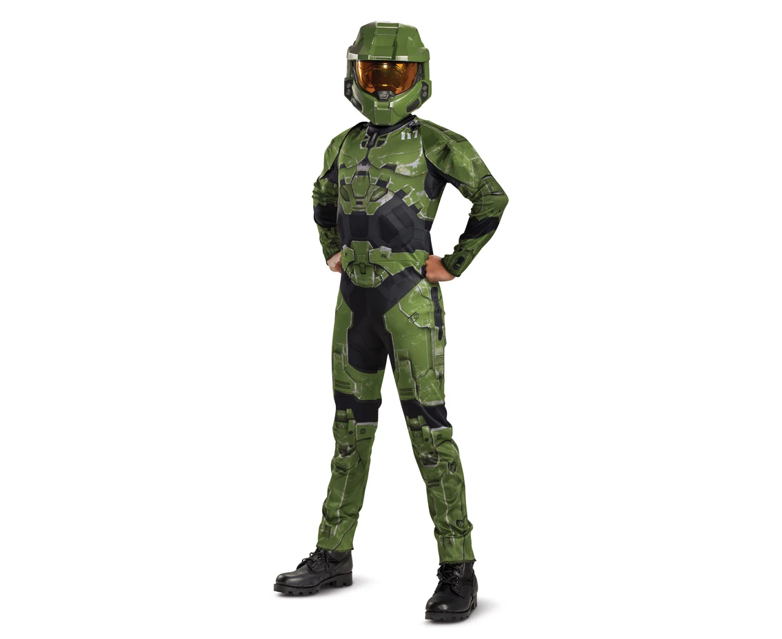 Strój Master Chief Infinite Classic - Microsoft (licencja), rozm. M (7-8 lat)