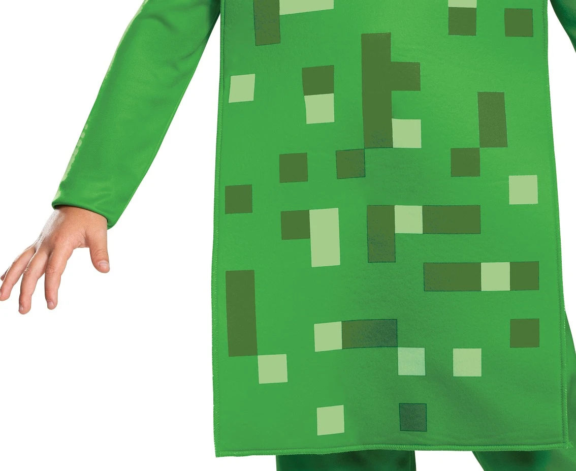 Strój Creeper Classic (kombinezon) - Minecraft (licencja), rozm. S (4-6 lat)