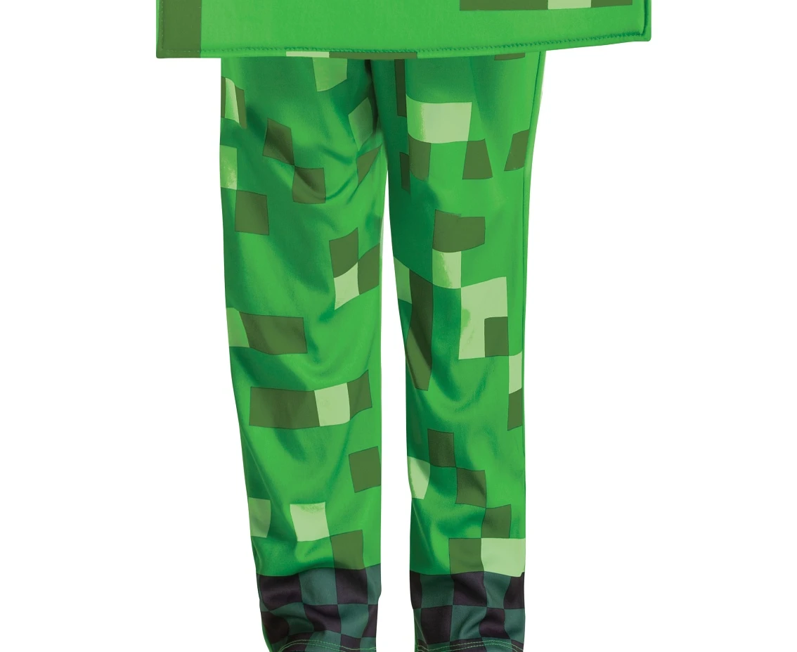 Strój Creeper Fancy - Minecraft (licencja), rozm. M (7-8 lat)