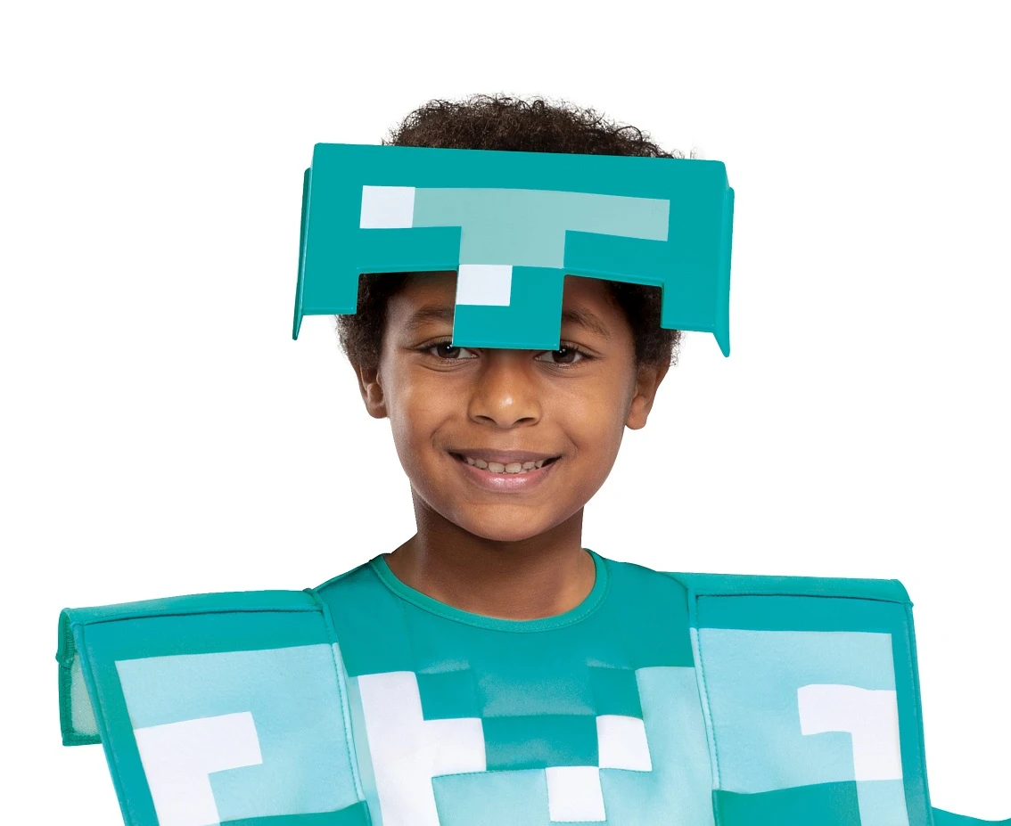 Strój Armor Fancy - Minecraft (licencja), rozm. M (7-8 lat)