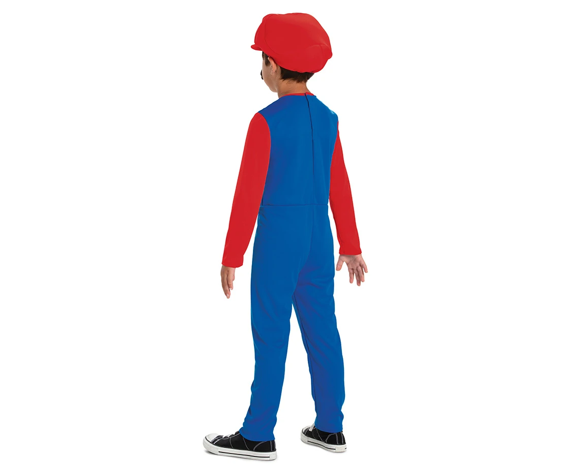 Strój Mario Fancy - Nintendo (licencja), rozm. M (7-8 lat)