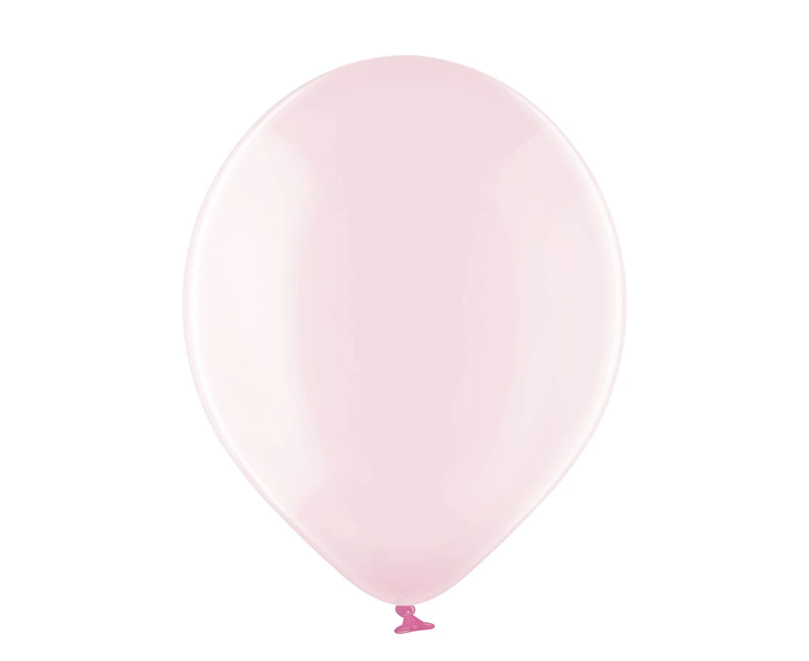 Balony Belbal 12", B105-044, (crystal soap pink) crystal różowe, 100 szt.