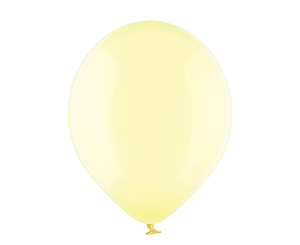 Balony Belbal 12", B105-046, (crystal soap yellow) crystal żółte, 100szt. KK