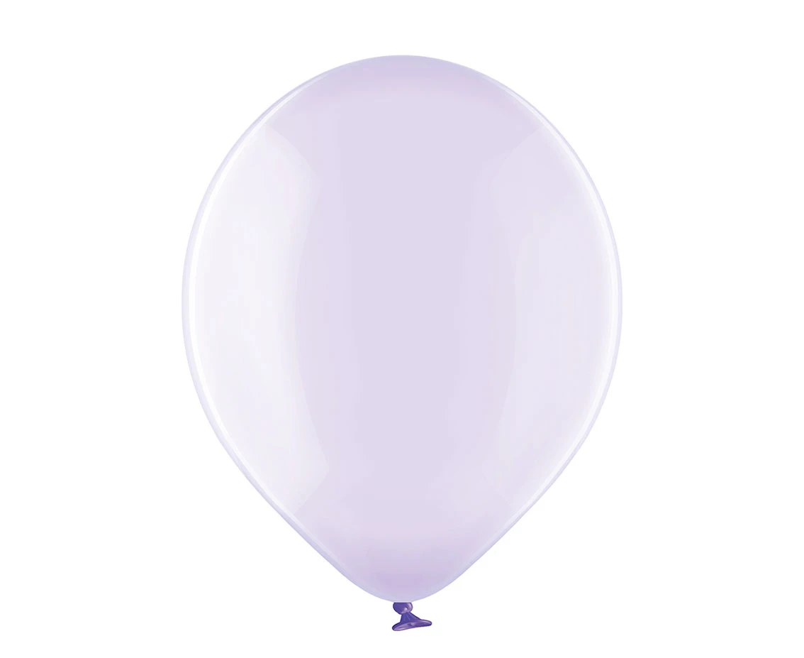 Balony Belbal 12", B105-043, (crystal soap purple) crystal fioletowe, 100 szt. KK