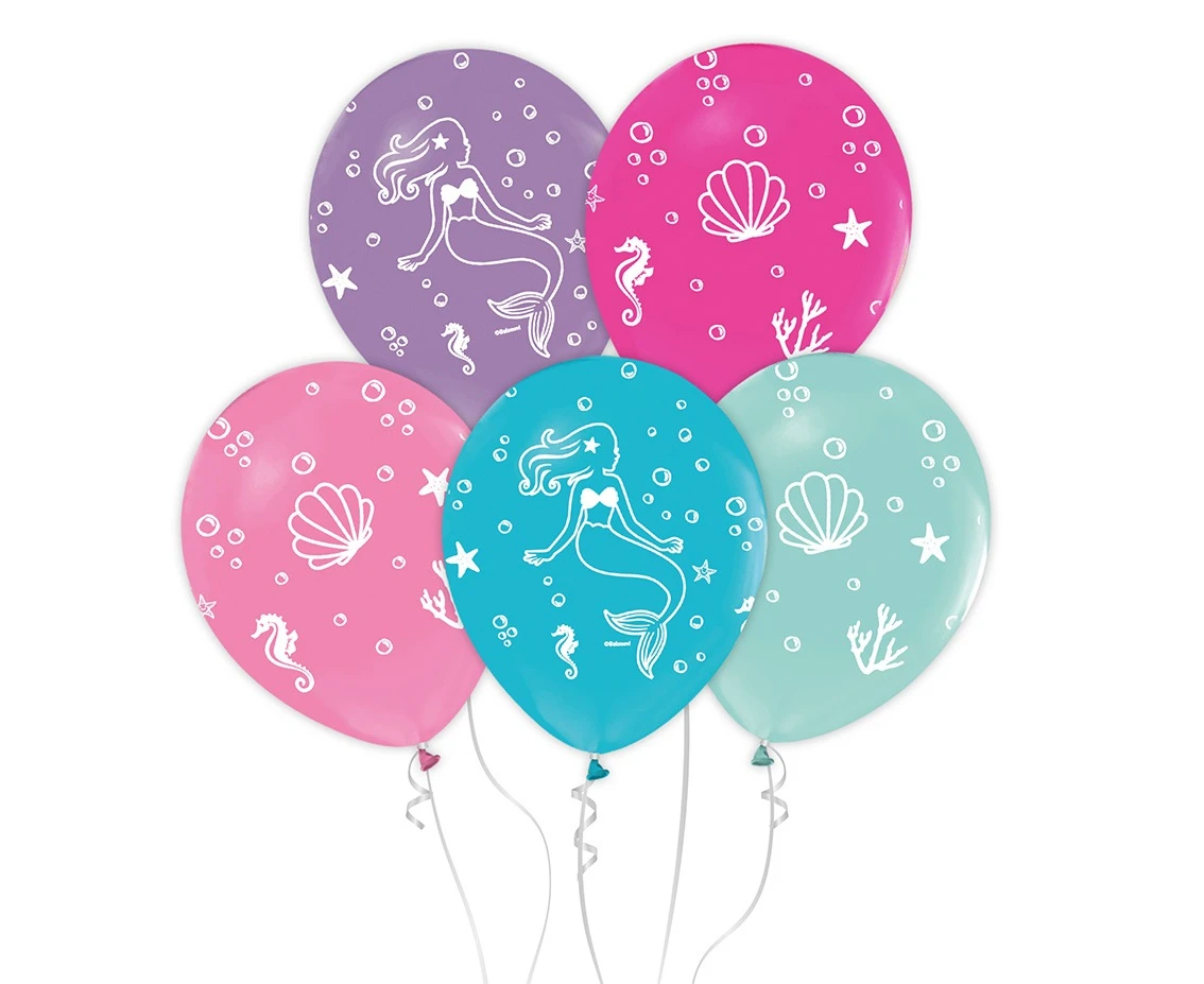 Balony Podmorski Świat, 12"/ 5 szt.